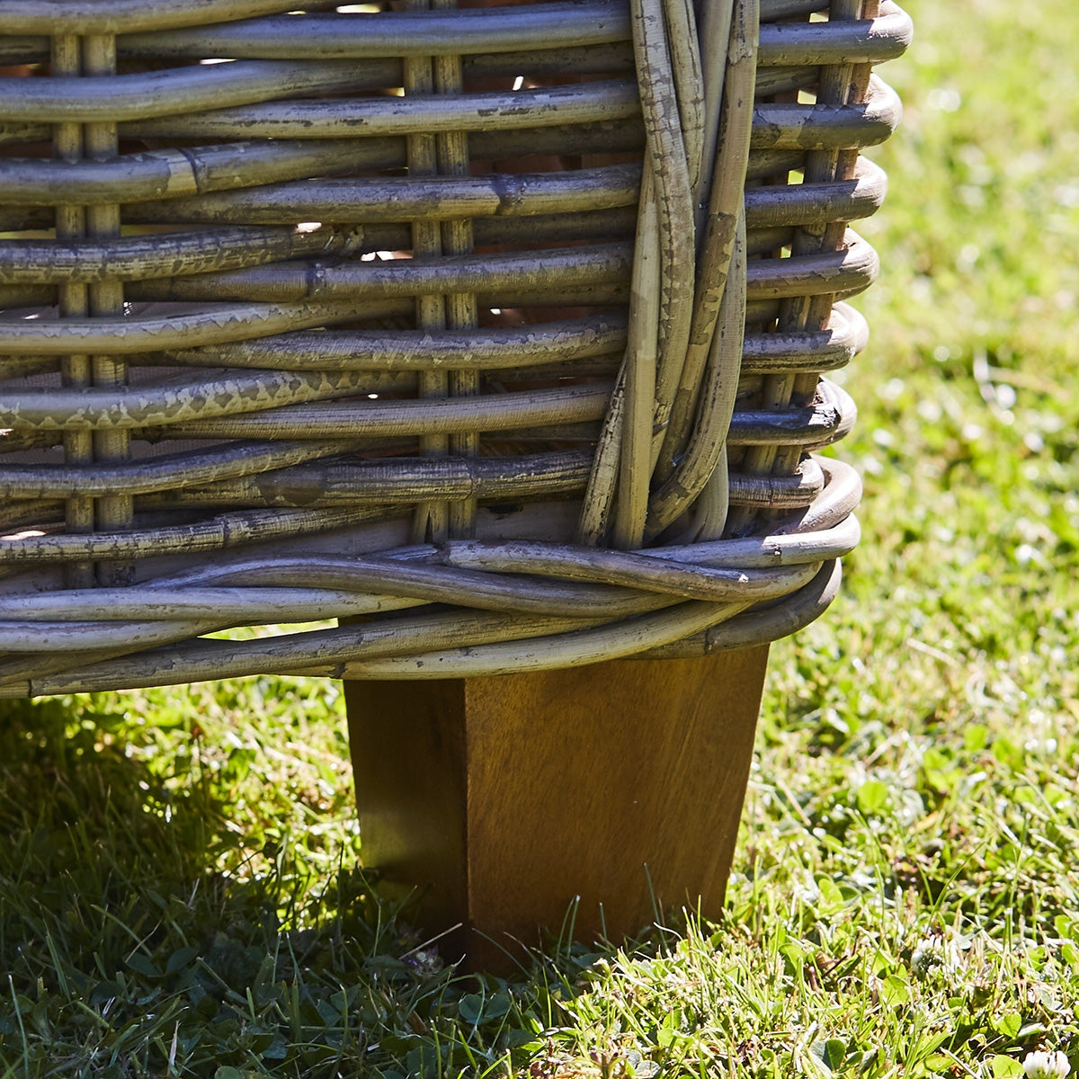 MUSA - Poltrona in kubu naturale