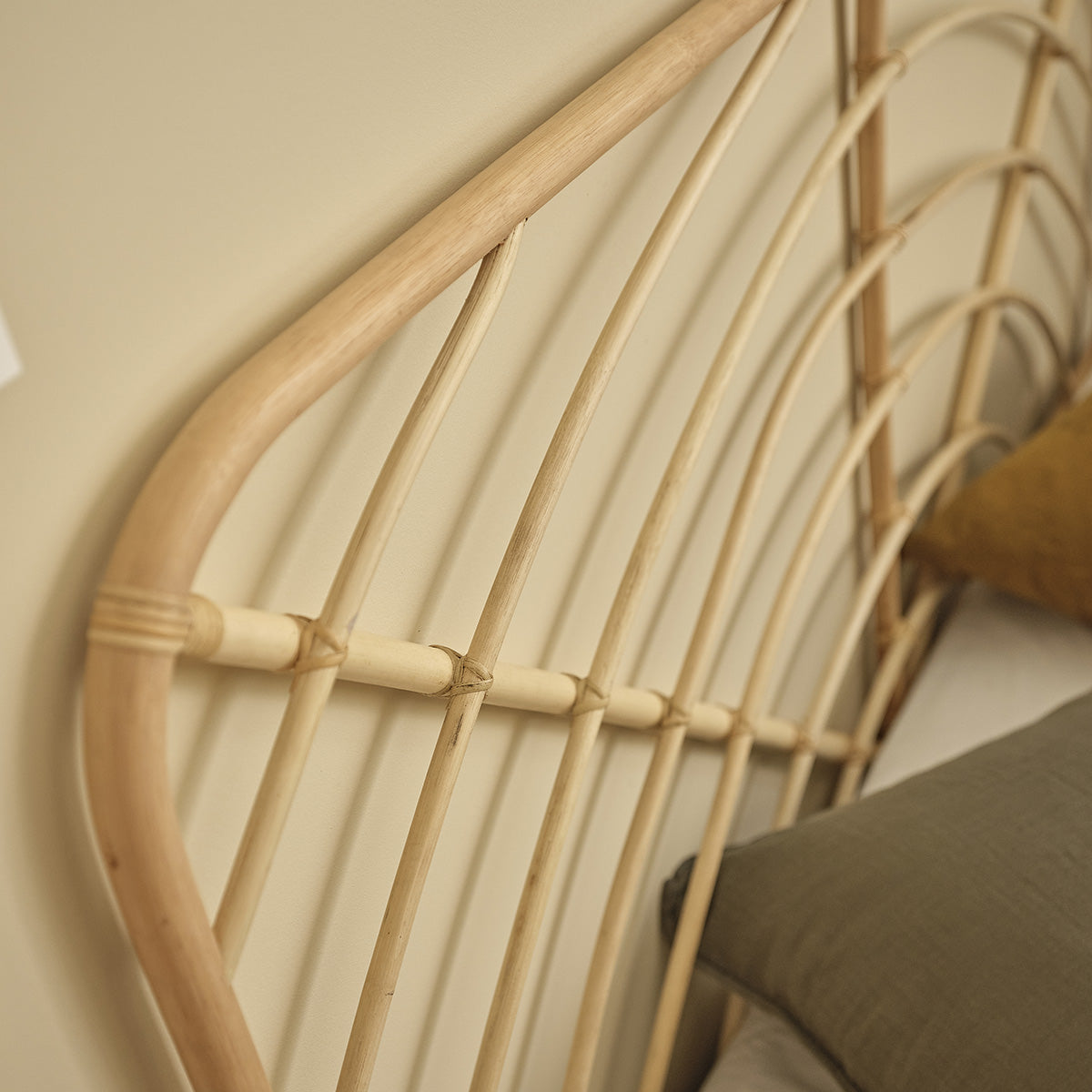 BOHO - Testiera in rattan 160 cm