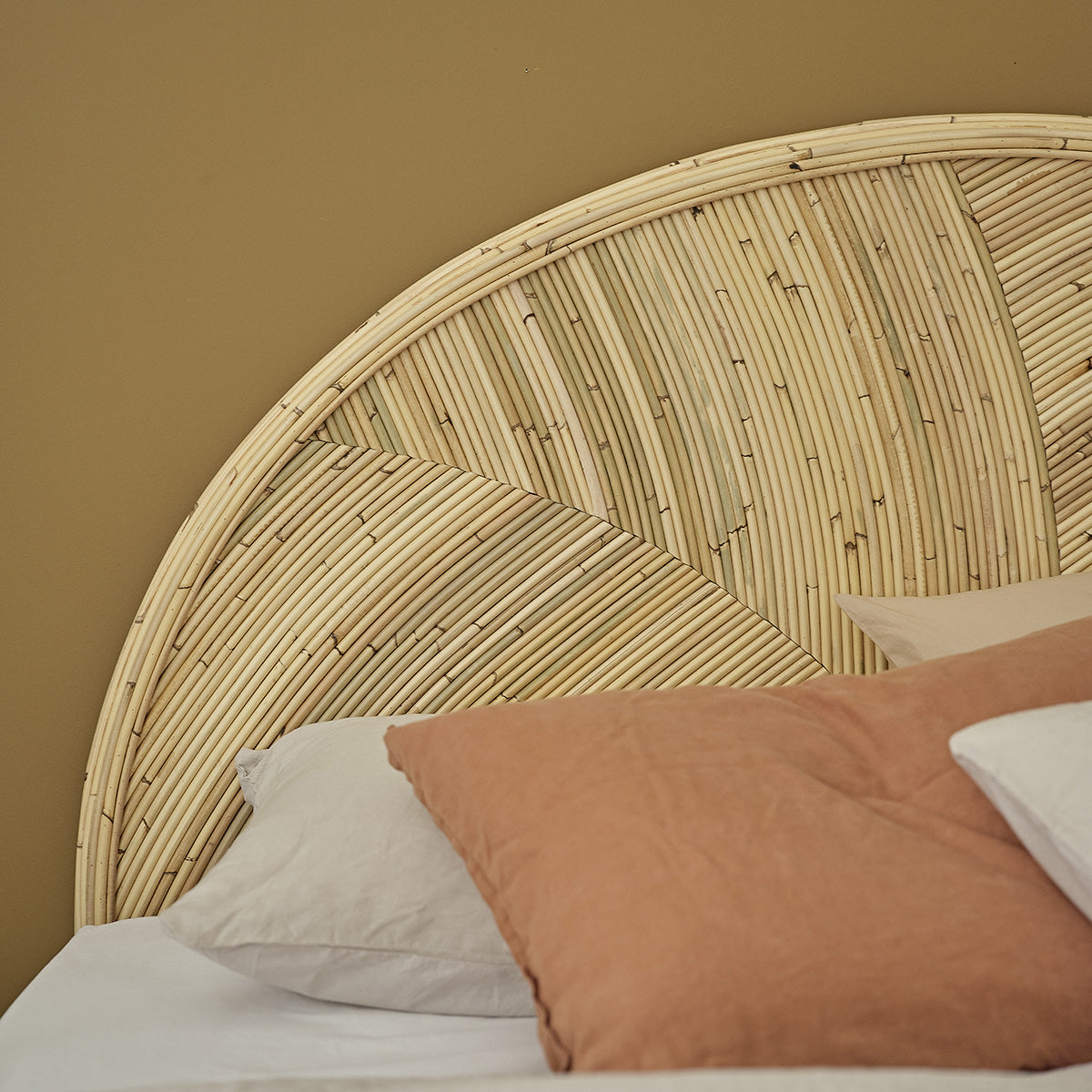 ALMA - Testiera in cannage di rattan 160 cm