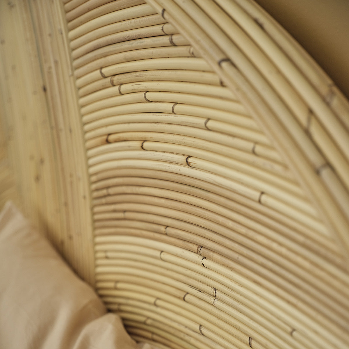 ALMA - Testiera in cannage di rattan 160 cm