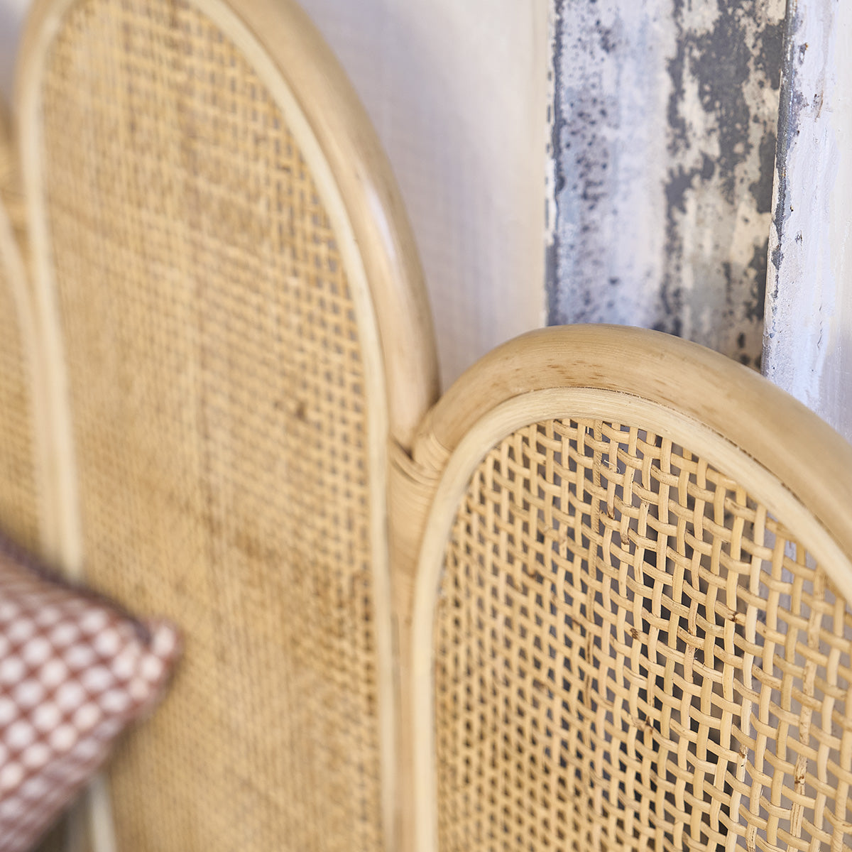 JANE - Testiera in rattan e cannage 160 cm