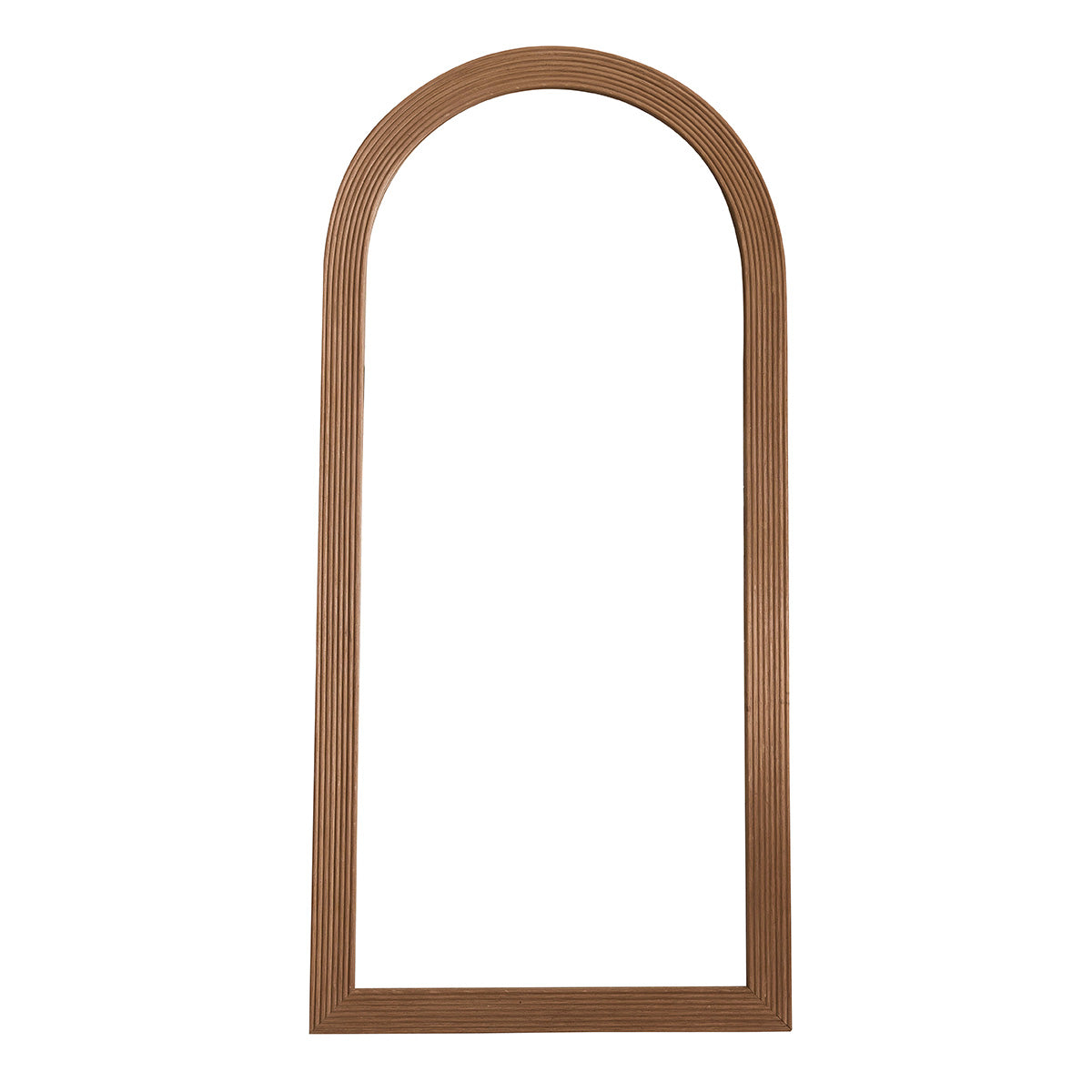 LEON - Specchio in rattan 190x91 cm