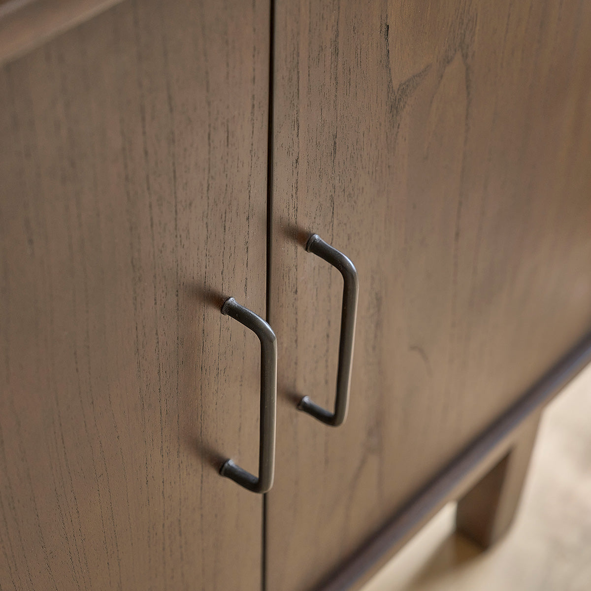 VINTAGE - Mobile da bagno in mindi massello 90 cm