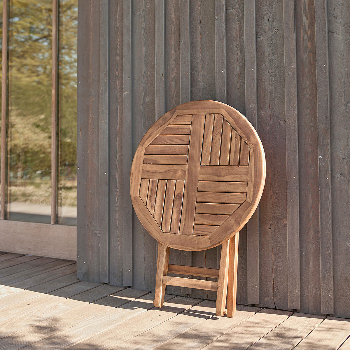 BALI - Set di mobili da giardino in teak massello oliato 2/4 pers.