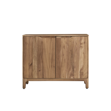 Credenza in acacia massiccia da 100 cm