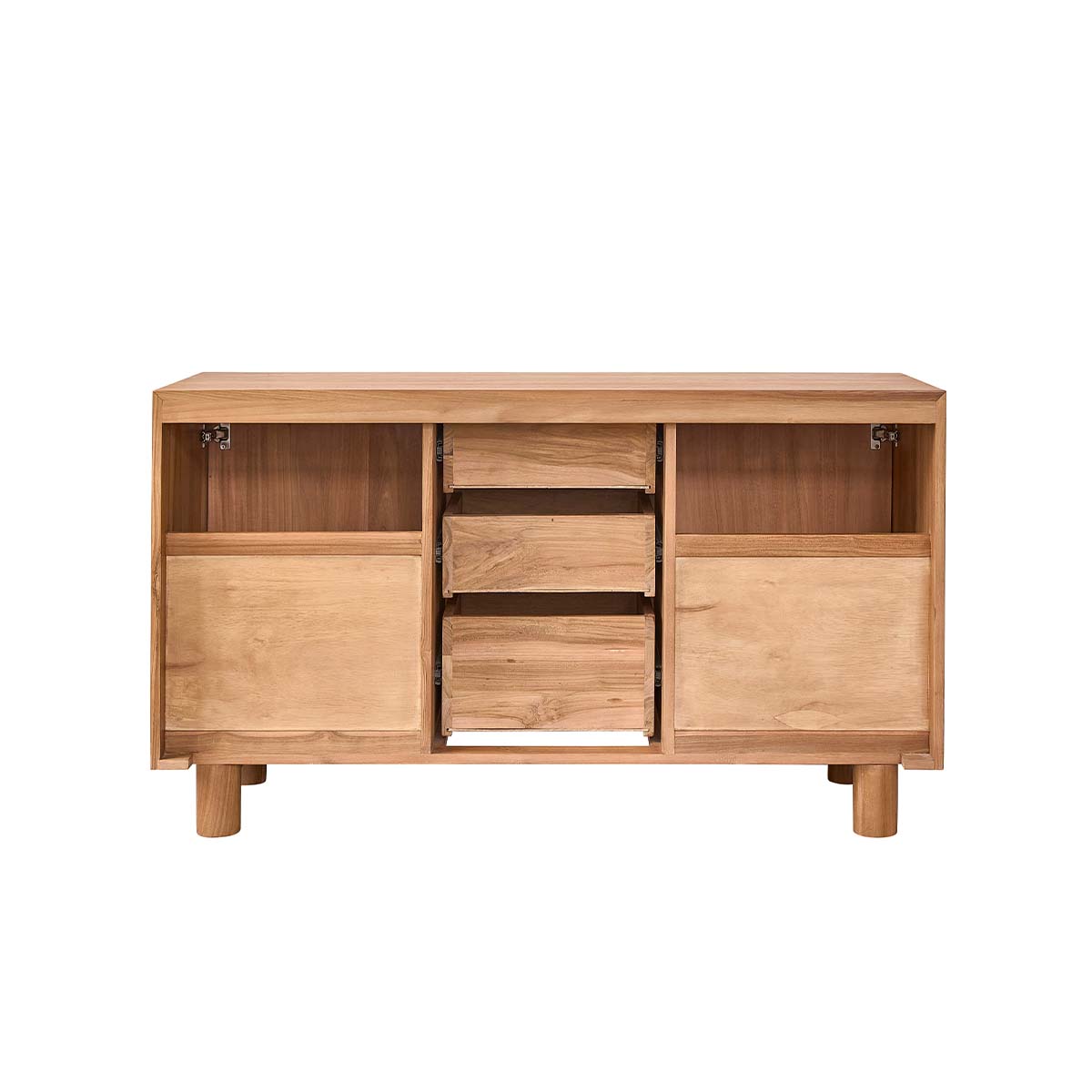 GUSTAVE - Mobile da bagno in teak massello 140 cm