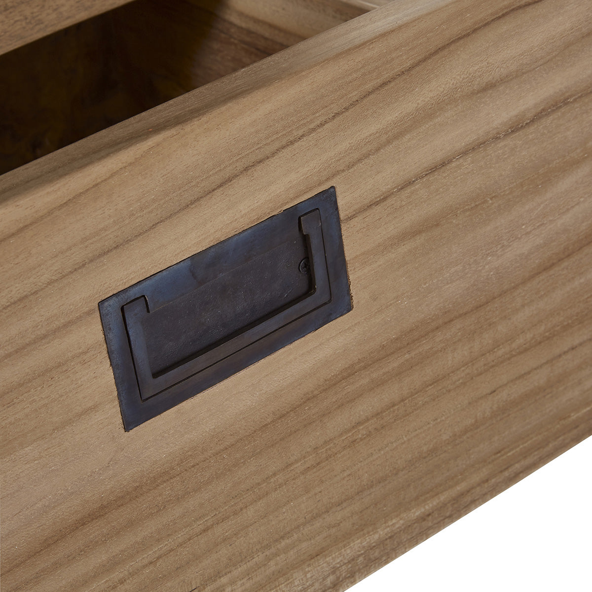 ALDO - Comodino in teak massello 45 cm