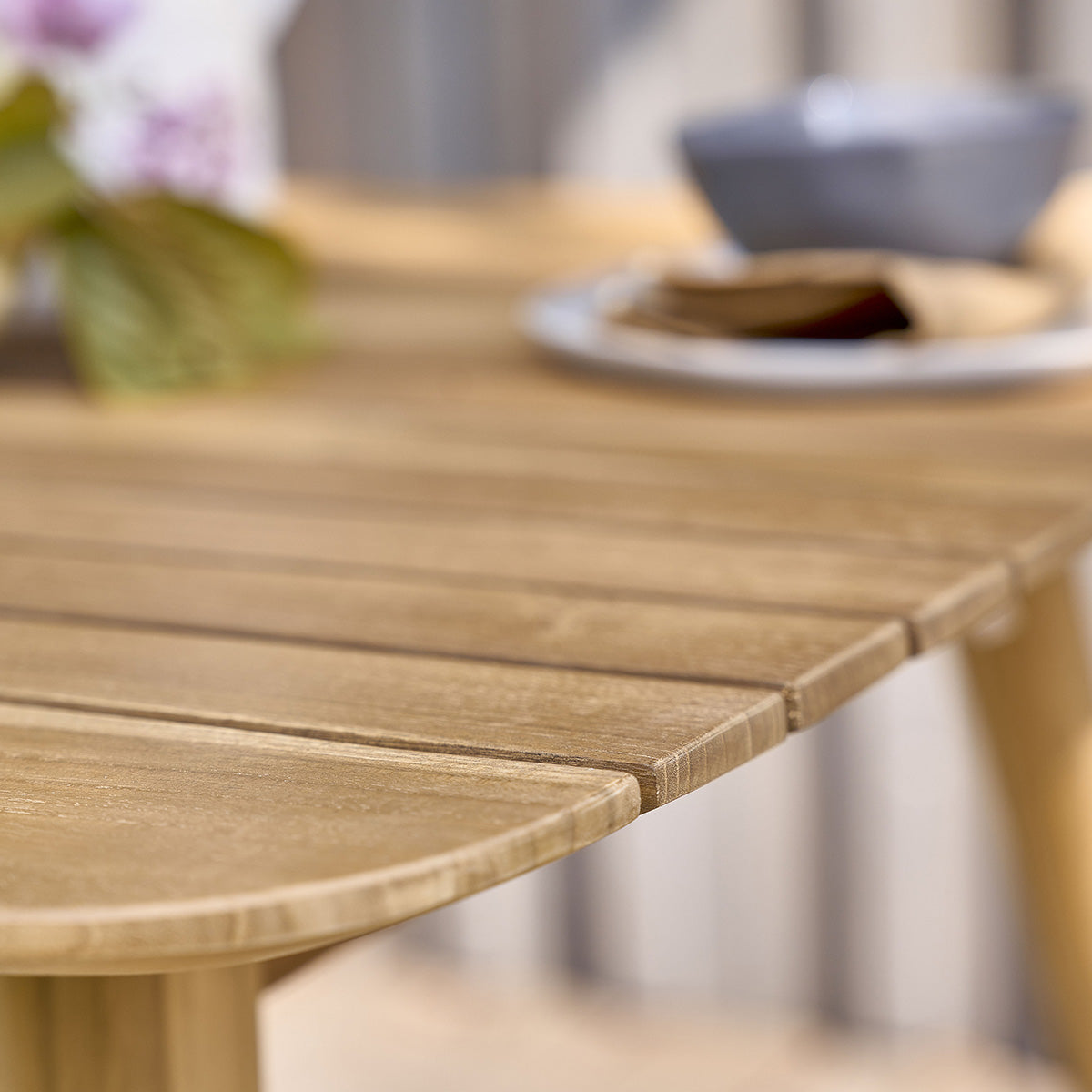 APRIL - Set di mobili da giardino in teak massello 2/4 pers.