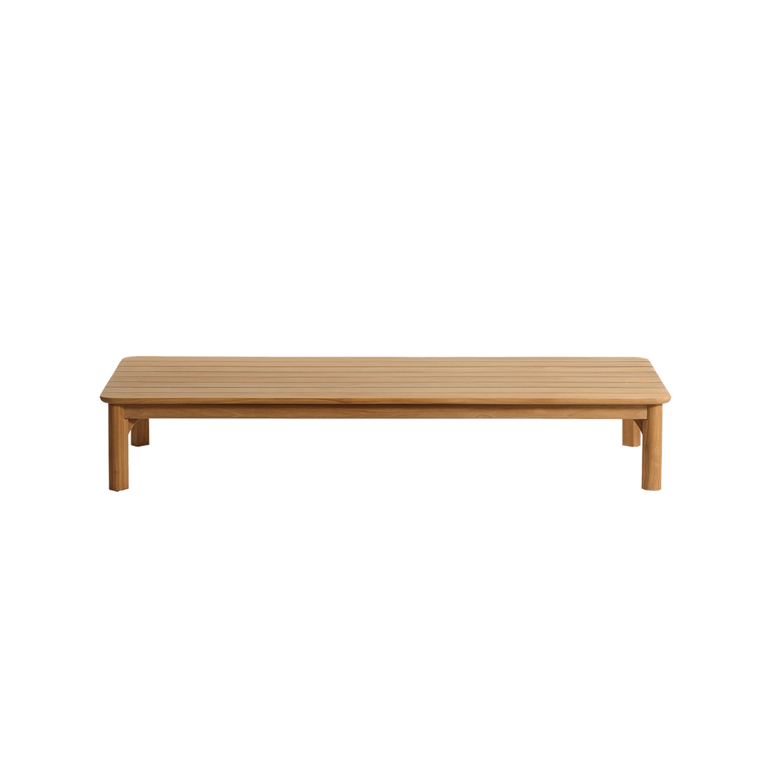 PIANA - Tavolino da giardino in teak massiccio da 170 cm