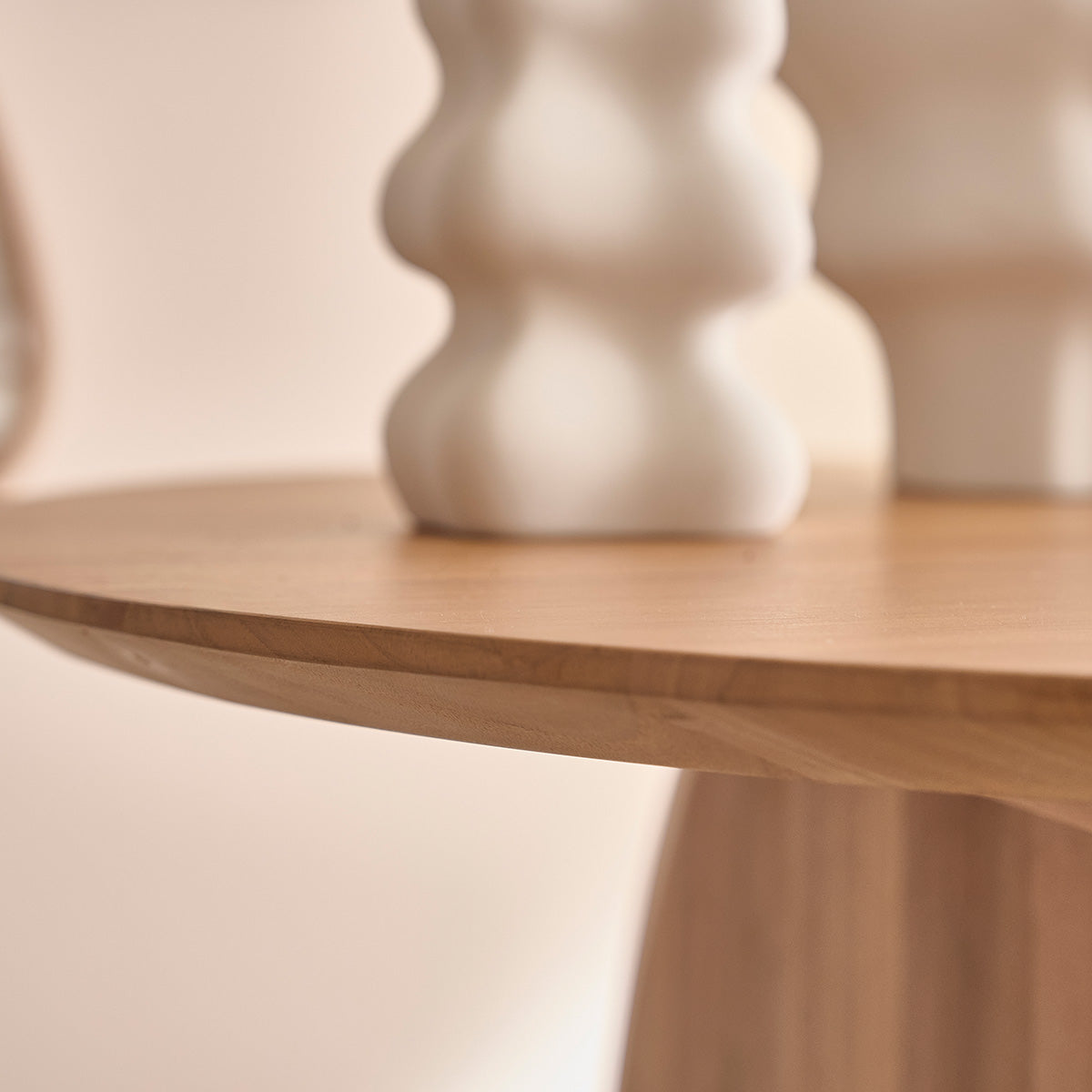 LÉONIE - Tavolo in teak massello 6/8 pers.