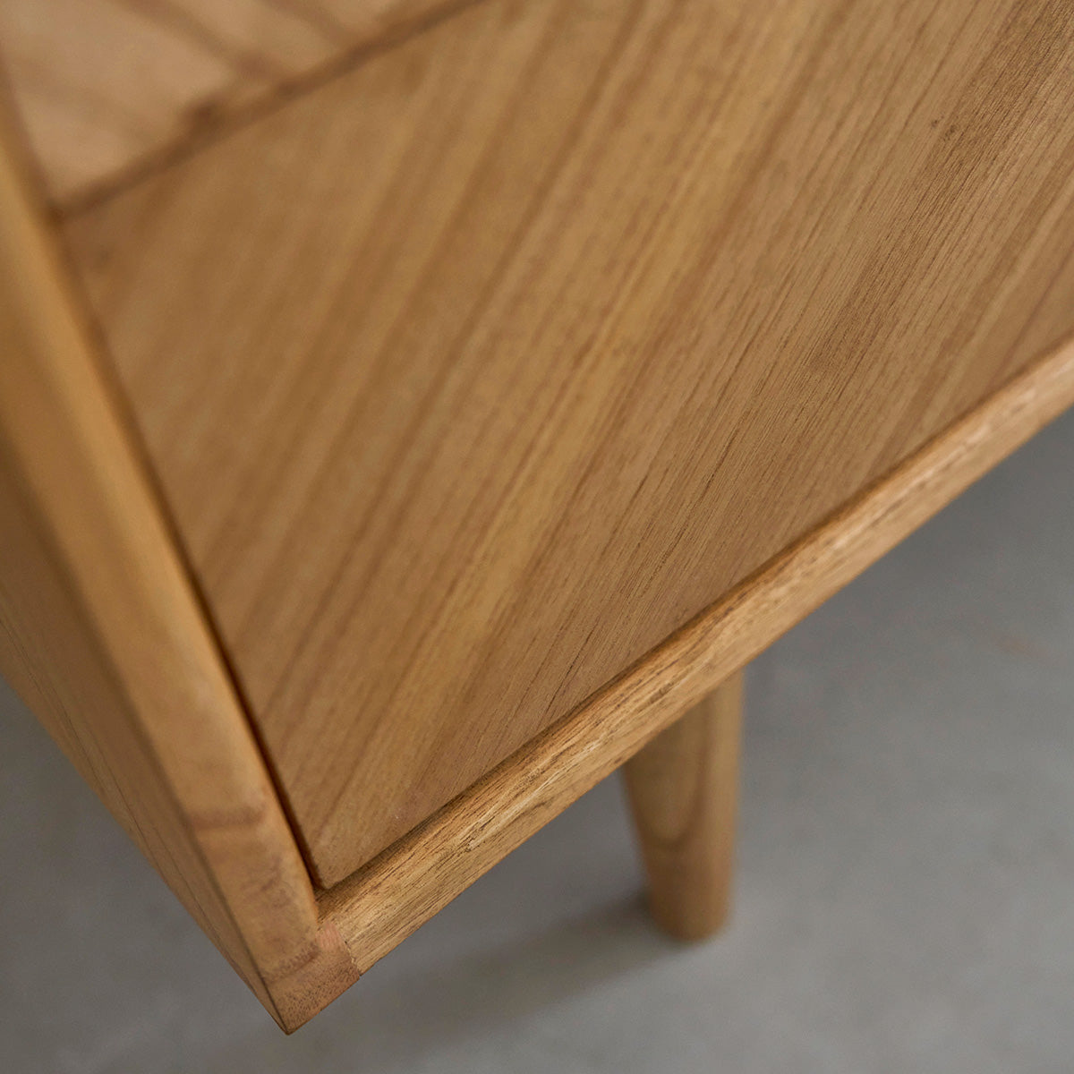 PACÔME - Cassettiera in mindi massello 120 cm