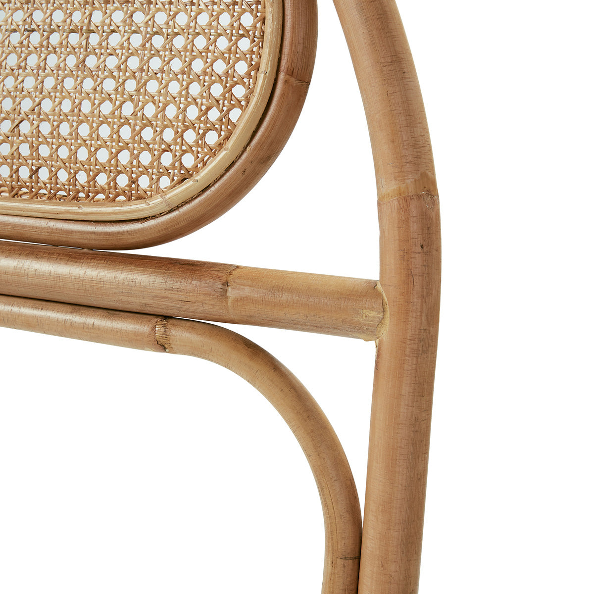 AVA - Testiera in cannage e rattan 160 cm