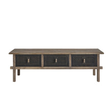 Mobile porta TV in legno massello riciclato da 145 cm