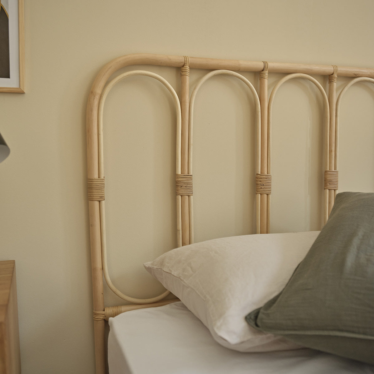 BOHO - Testiera in rattan 160 cm