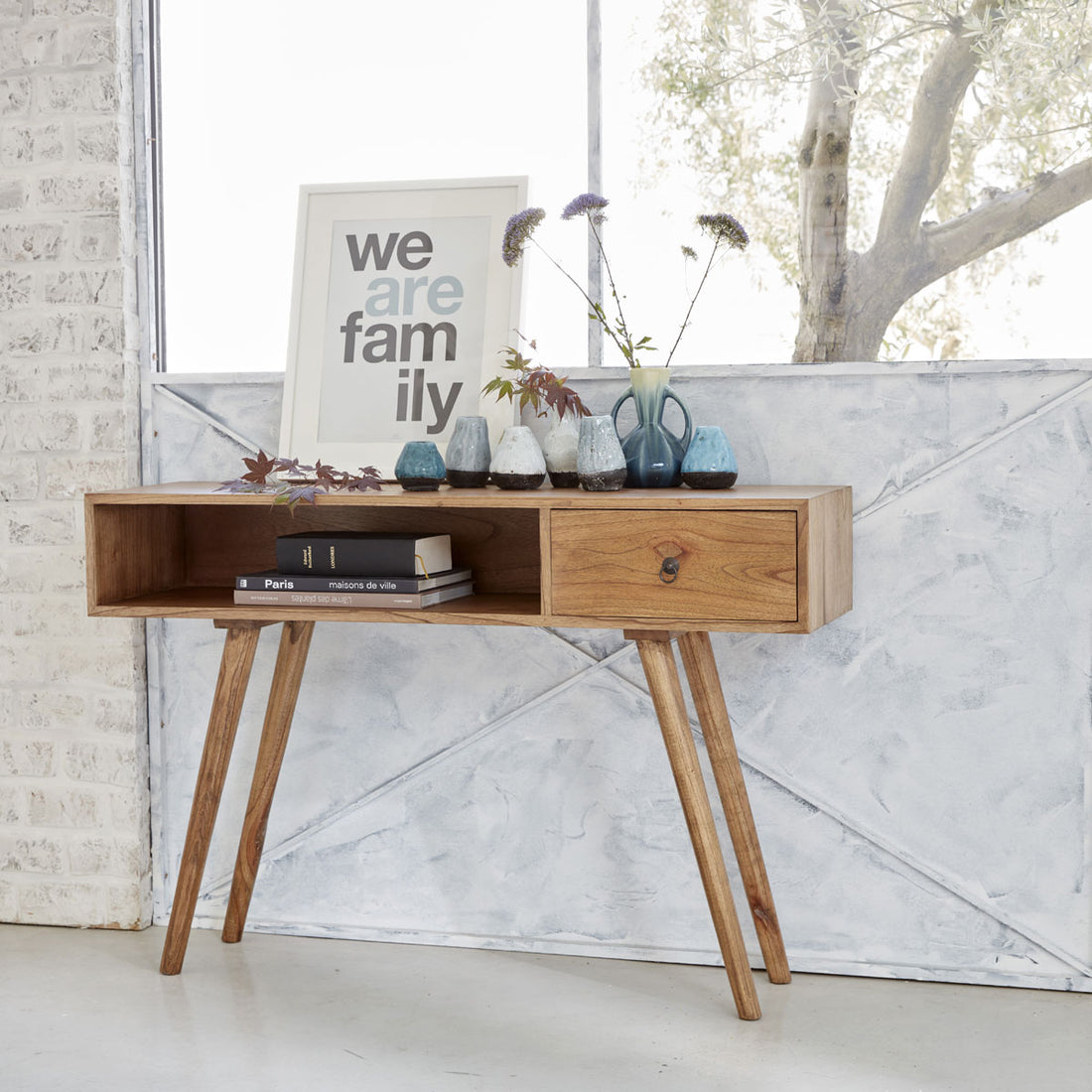 OSCAR - Console in massello 120 cm