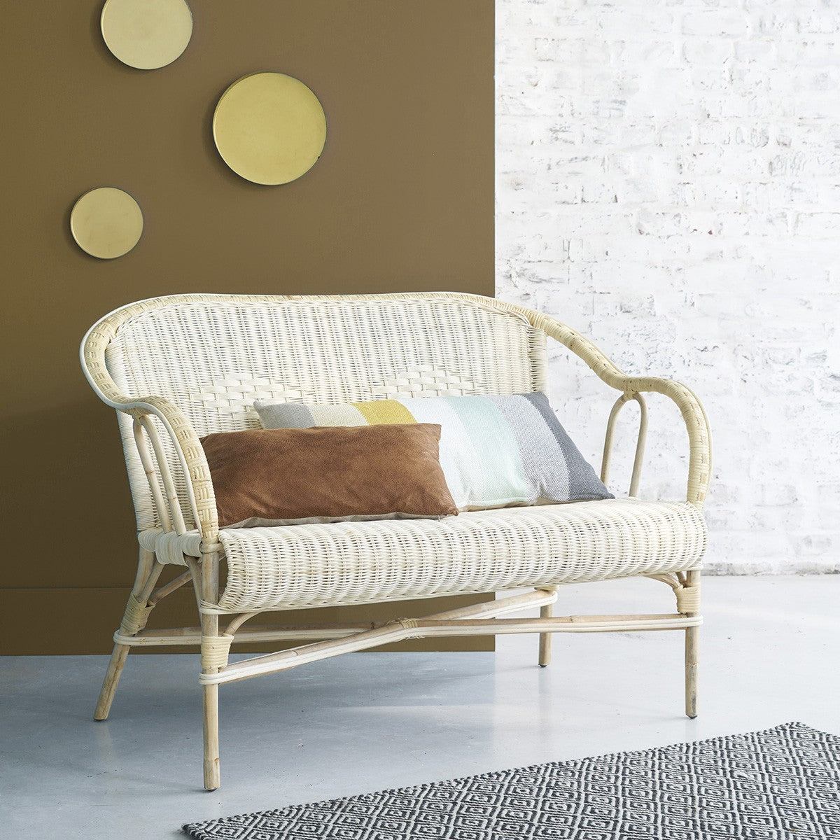 ALBANE - Panchina in rattan