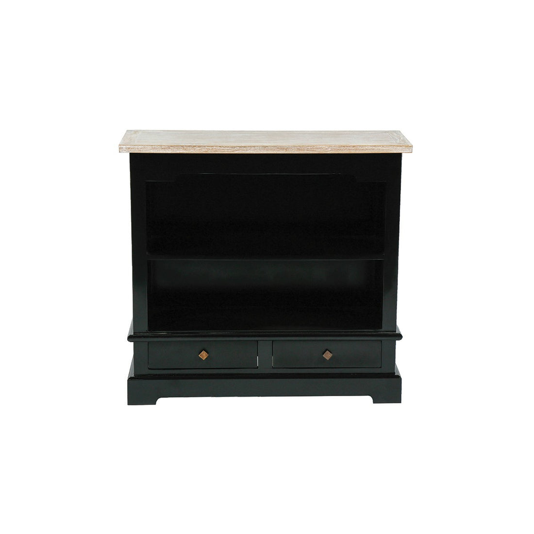LONDRES - Cassettiera in mogano e teak massello 95 cm