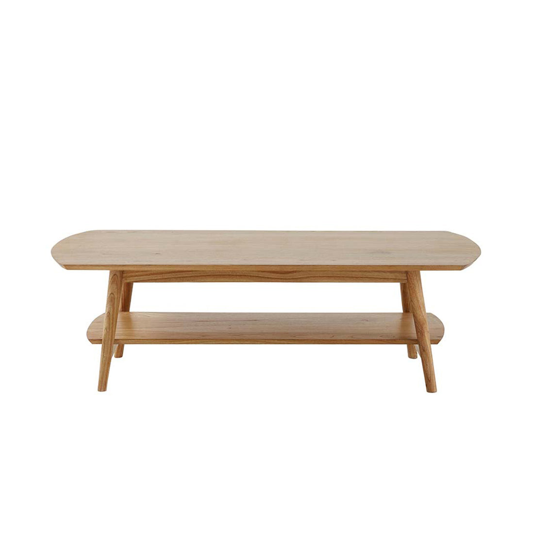 ODDA - Tavolino in mindi massello 130 cm