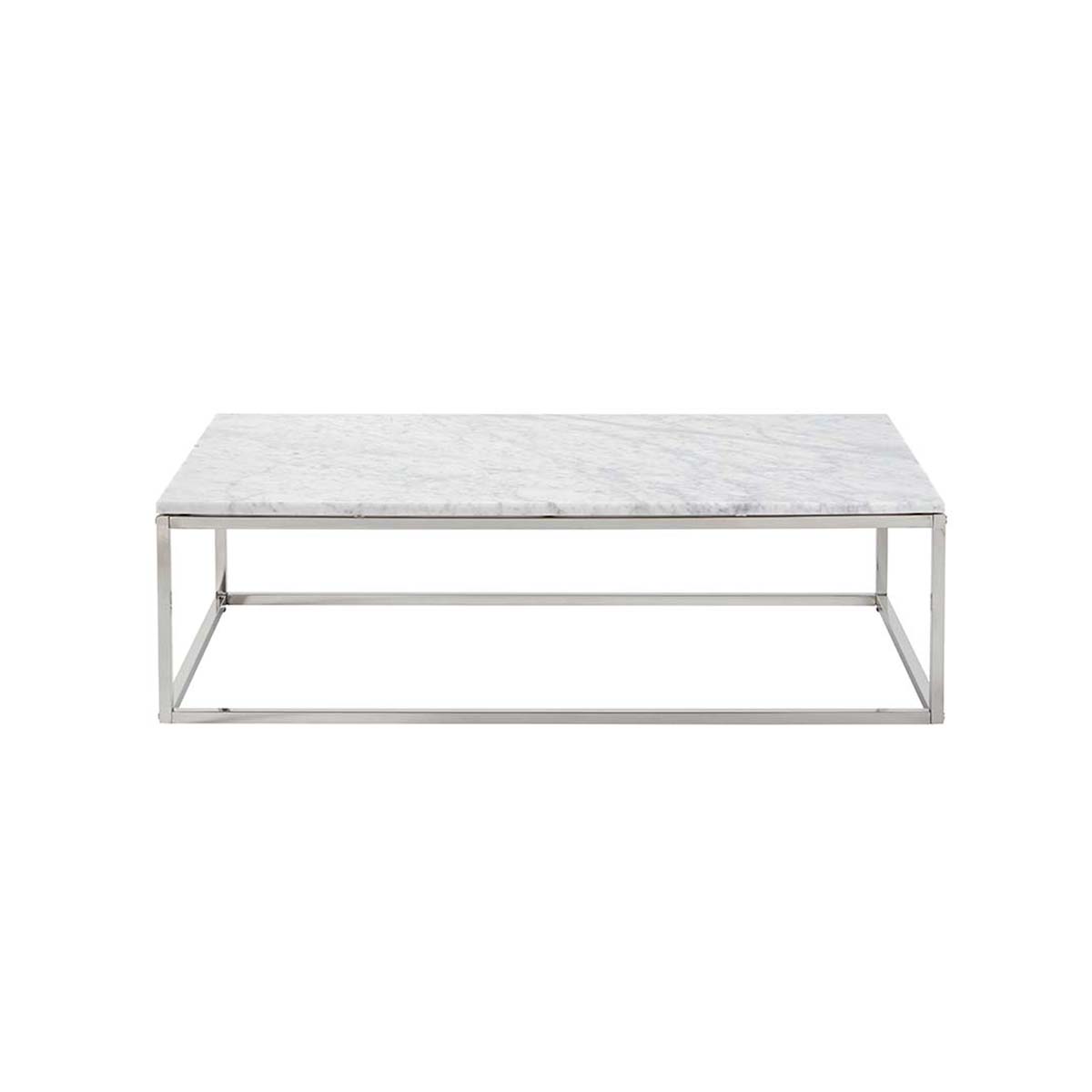 Tavolino in marmo e metallo 120 cm