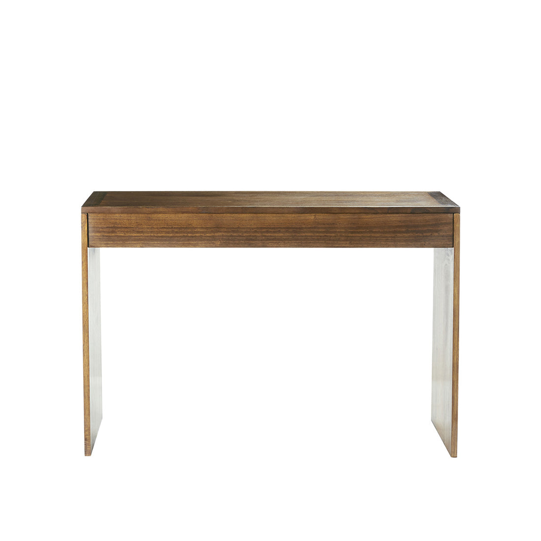 MILO - Console in mindi massello finitura in noce 120 cm