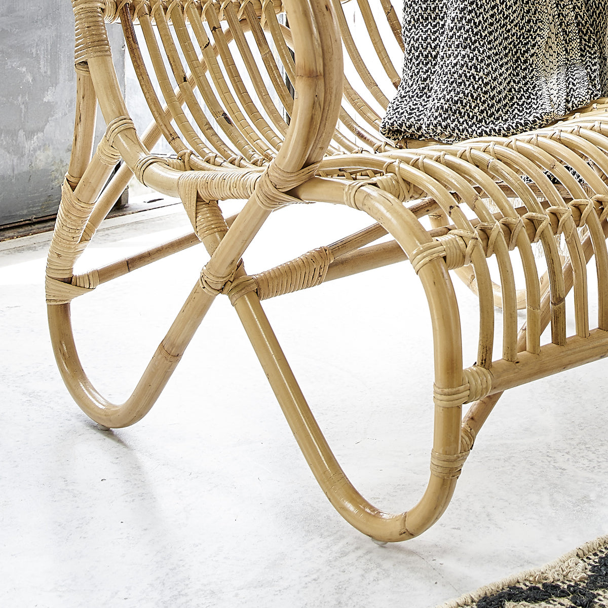 BOHO - Poltrona in rattan