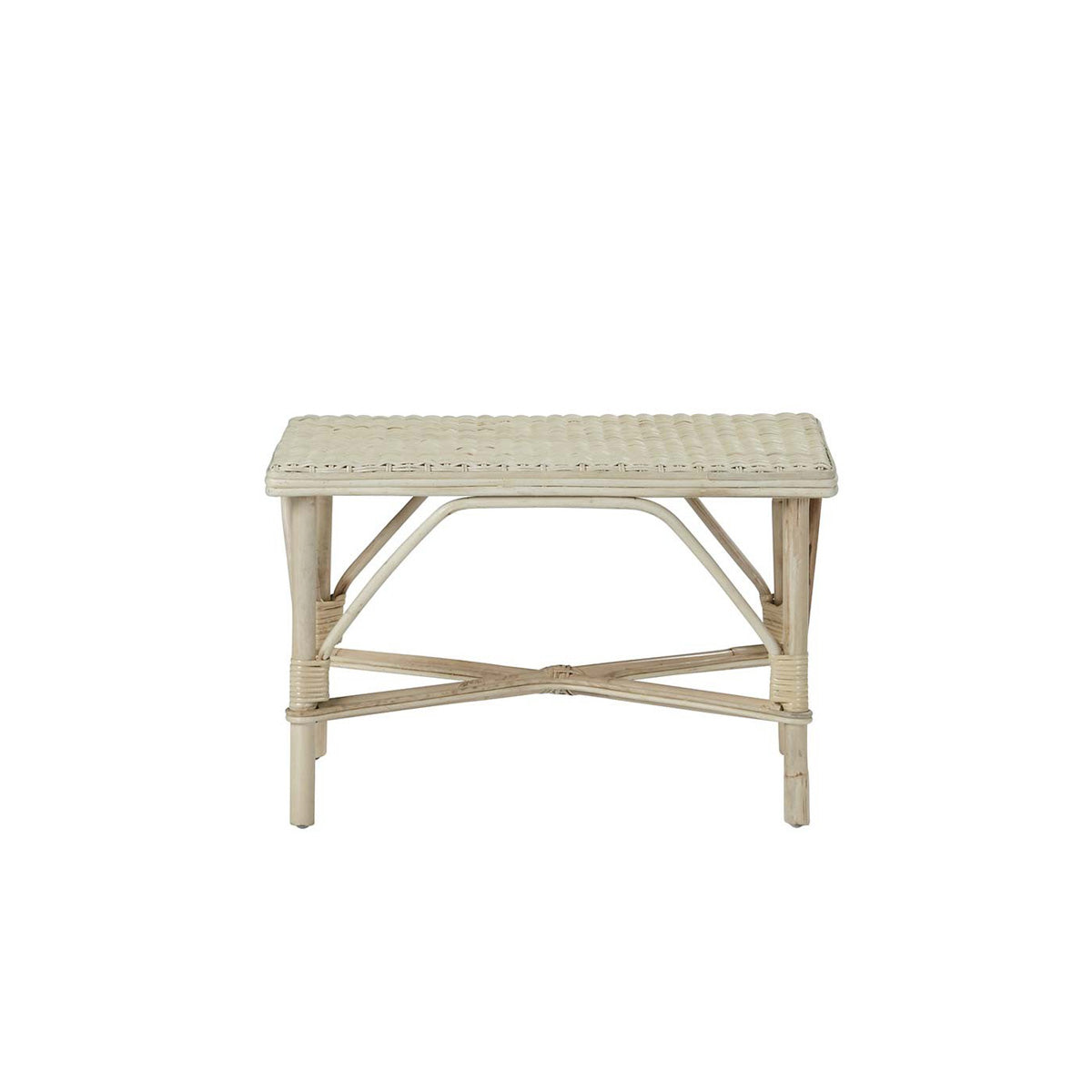 ALBANE - Tavolino in rattan naturale