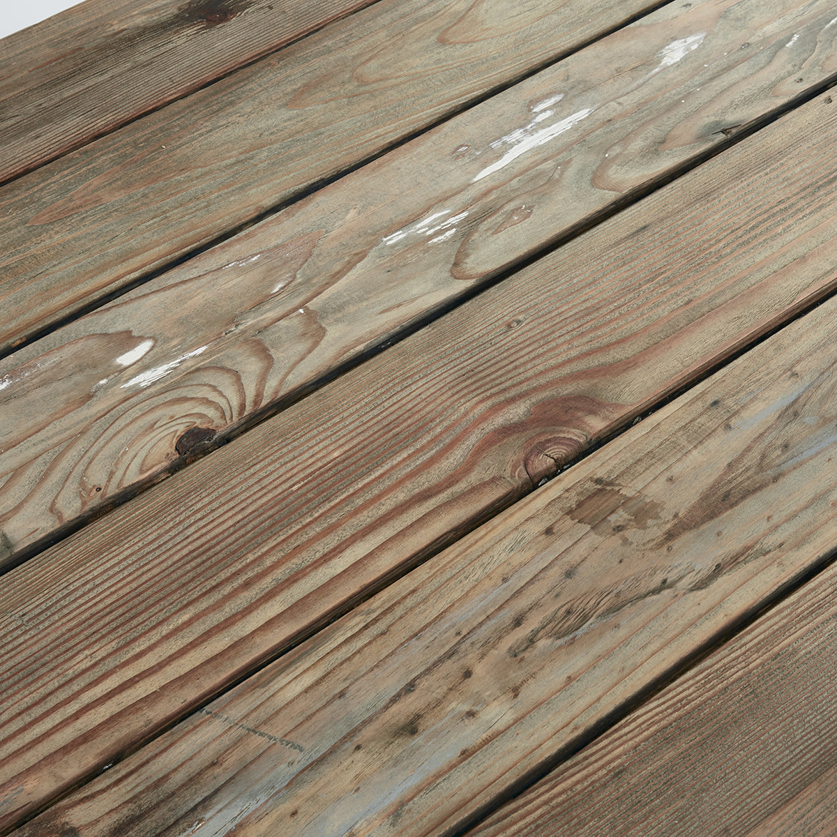 ATLANTIC - Tavolino in legno massello riciclato 140 cm