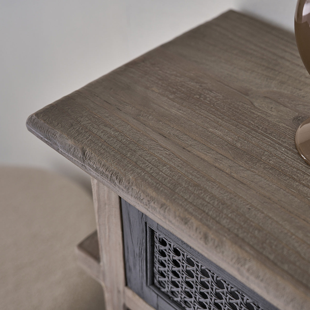 JUNKO - Console in legno massello riciclato 110 cm