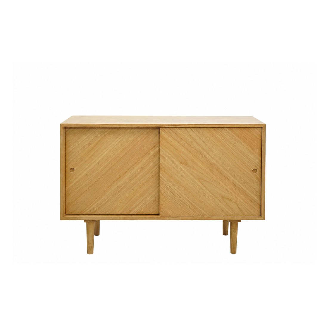 PACÔME - Cassettiera in mindi massello 120 cm