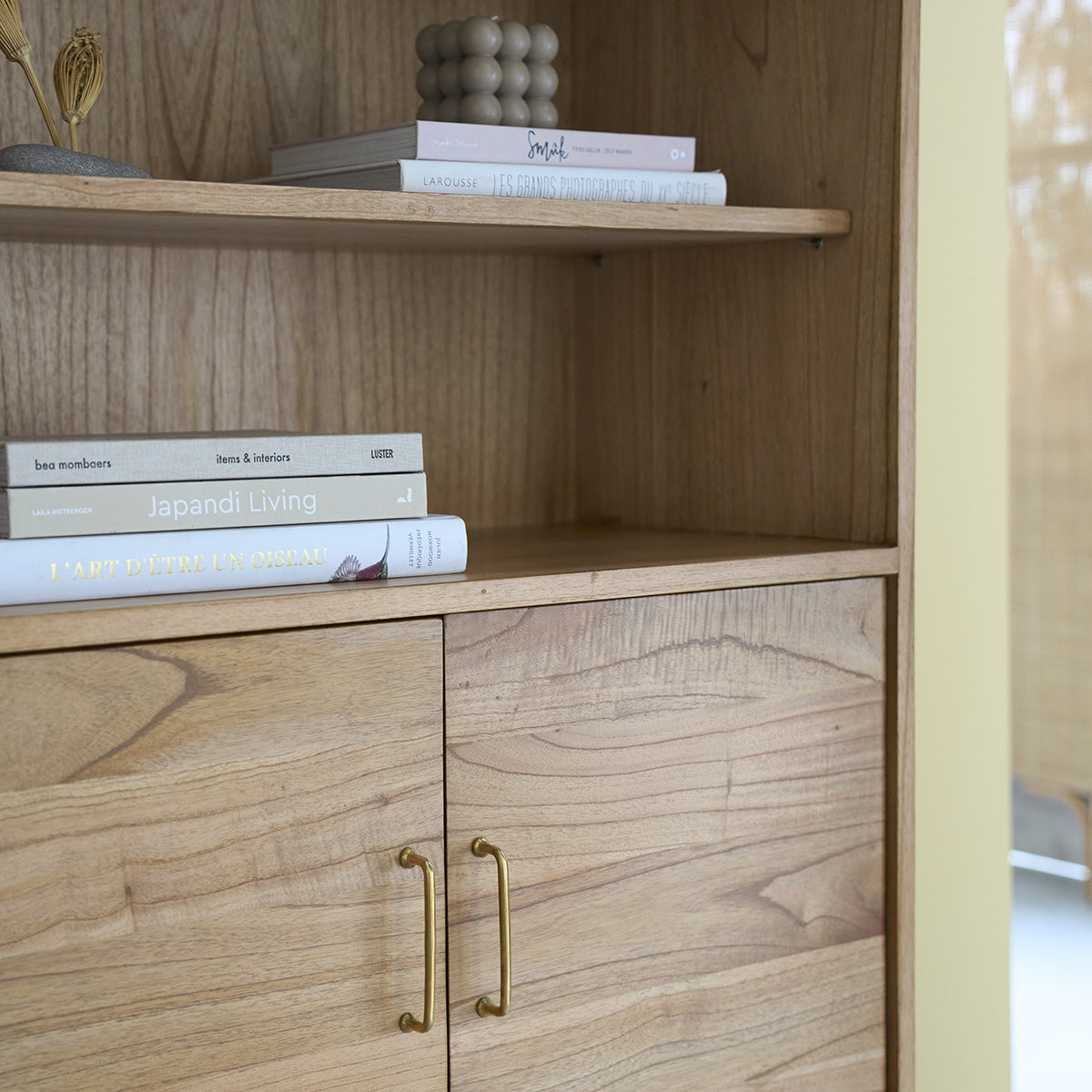 SUZANNE - Libreria in mindi massello 85 cm