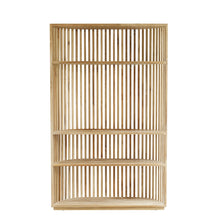 Libreria alta in teak massello, H 195 cm