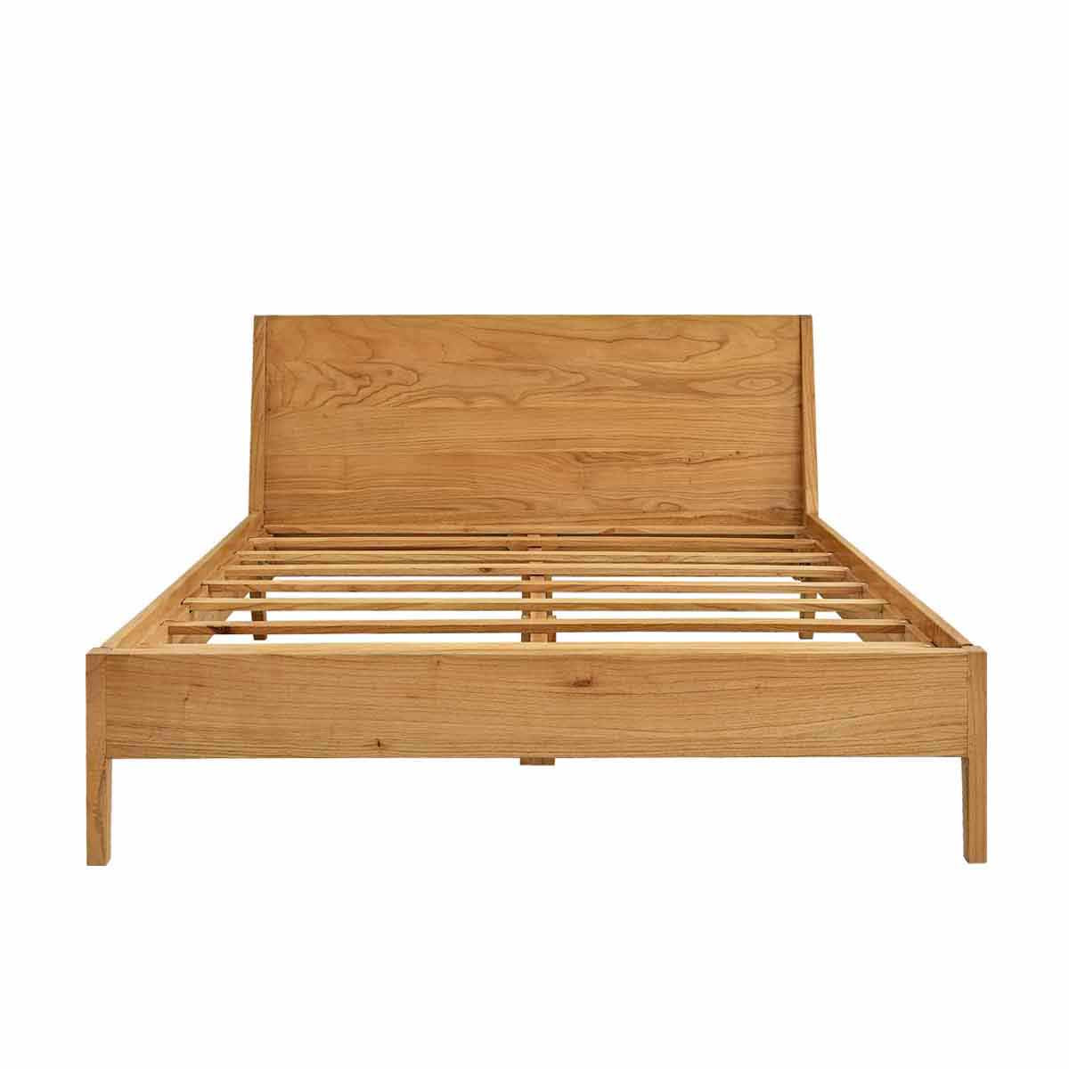 PIA - Letto in mindi massello 160 cm con rete