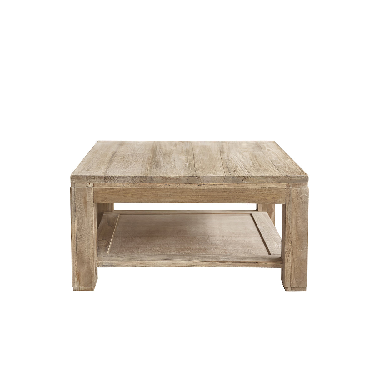 BOSTON - Tavolino in teak massello da 80 cm