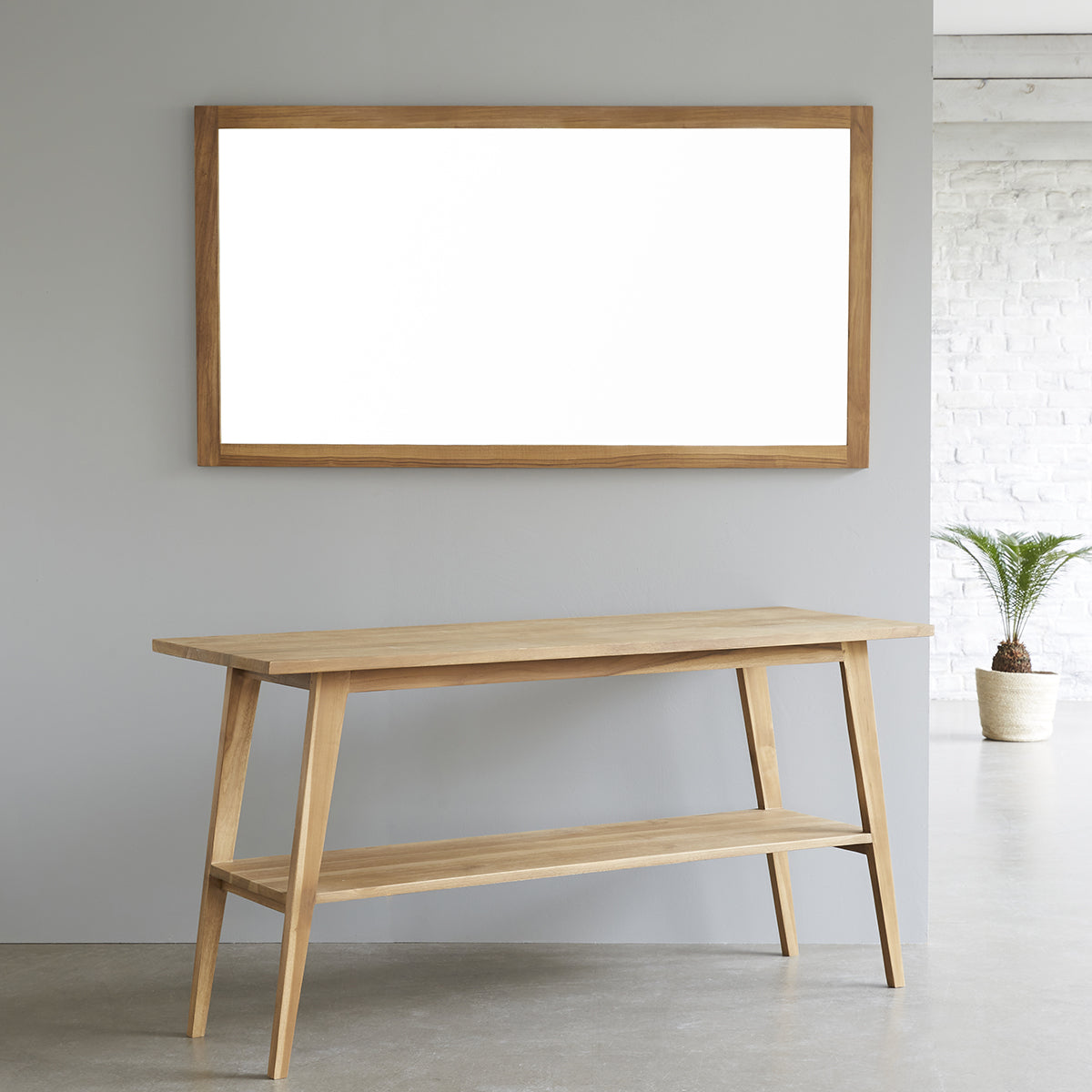 SARA - Mobile da bagno in teak massello 150 cm