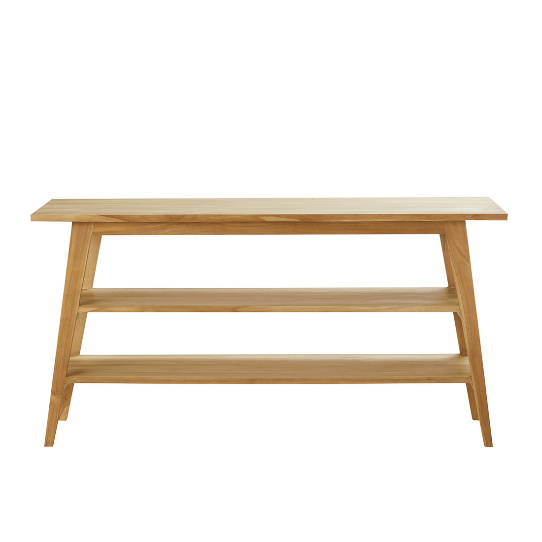 SARA - Mobile da bagno in teak massello 2 tavole 150 cm
