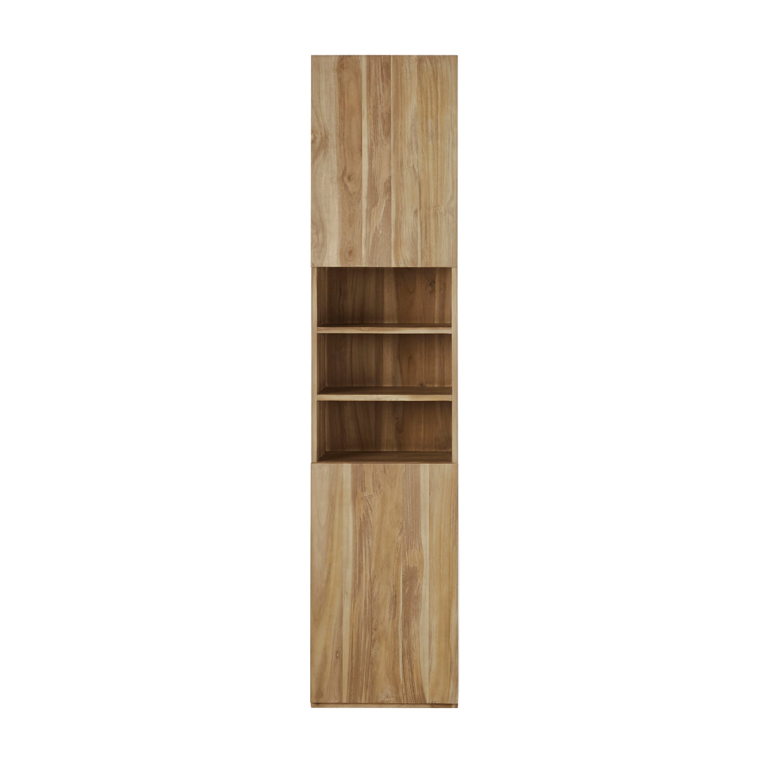 Colonna da bagno in teak massello 200 cm