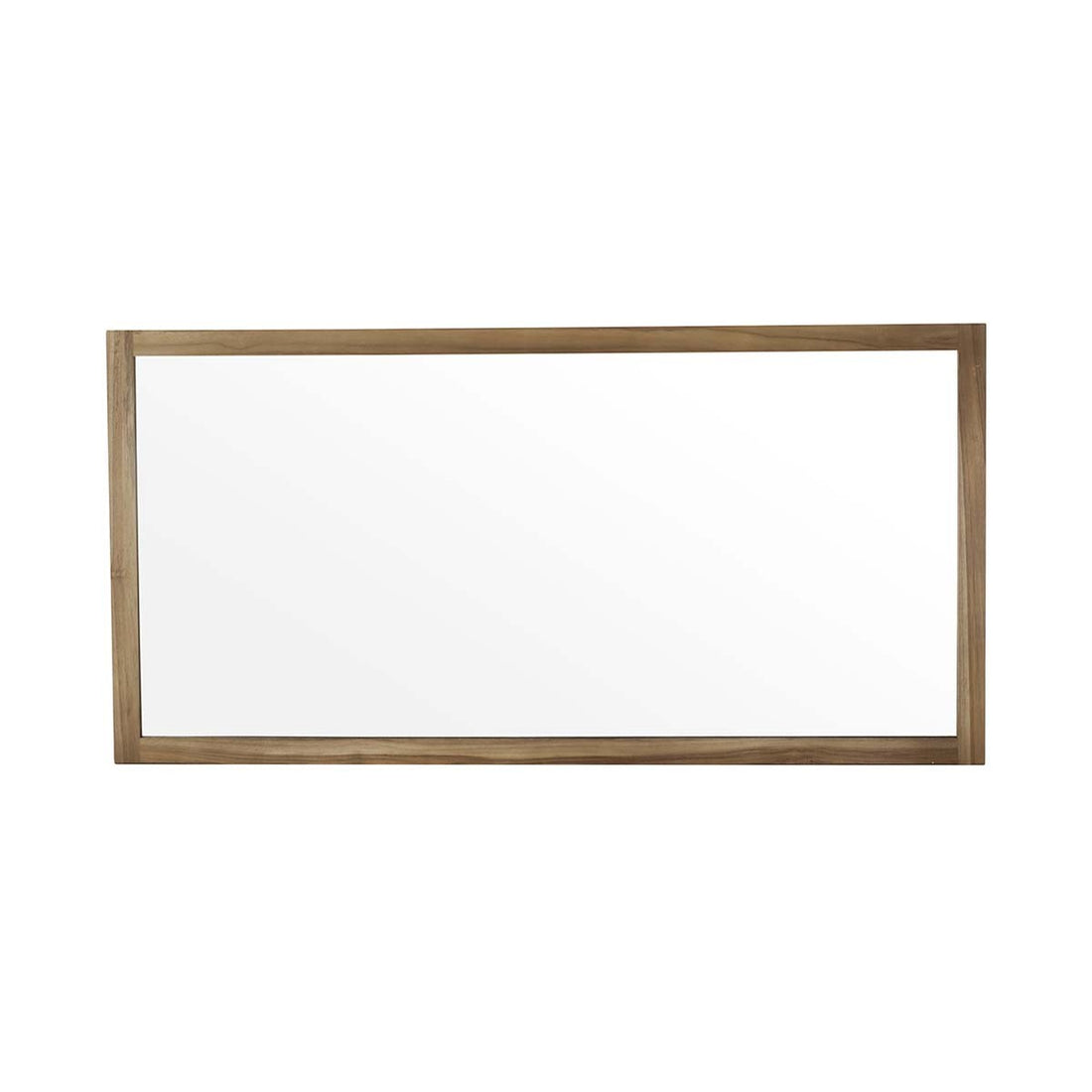 Specchio rettangolare in teak massello 160x80 cm