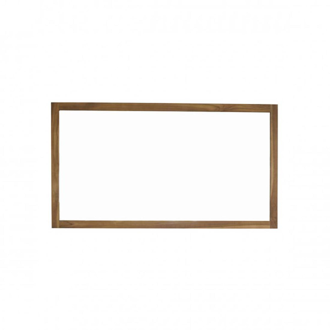 Specchio rettangolare in teak massello 145x80 cm