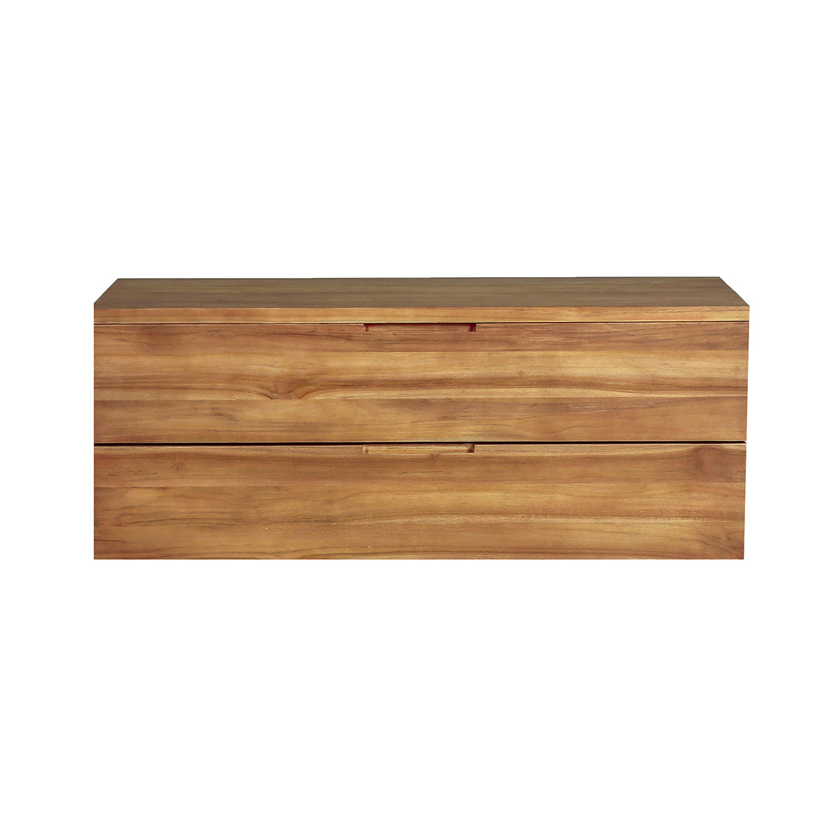 MAË - Mobile da bagno in teak massello sospeso 115 cm