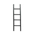 Scala portasalviette bambù nero