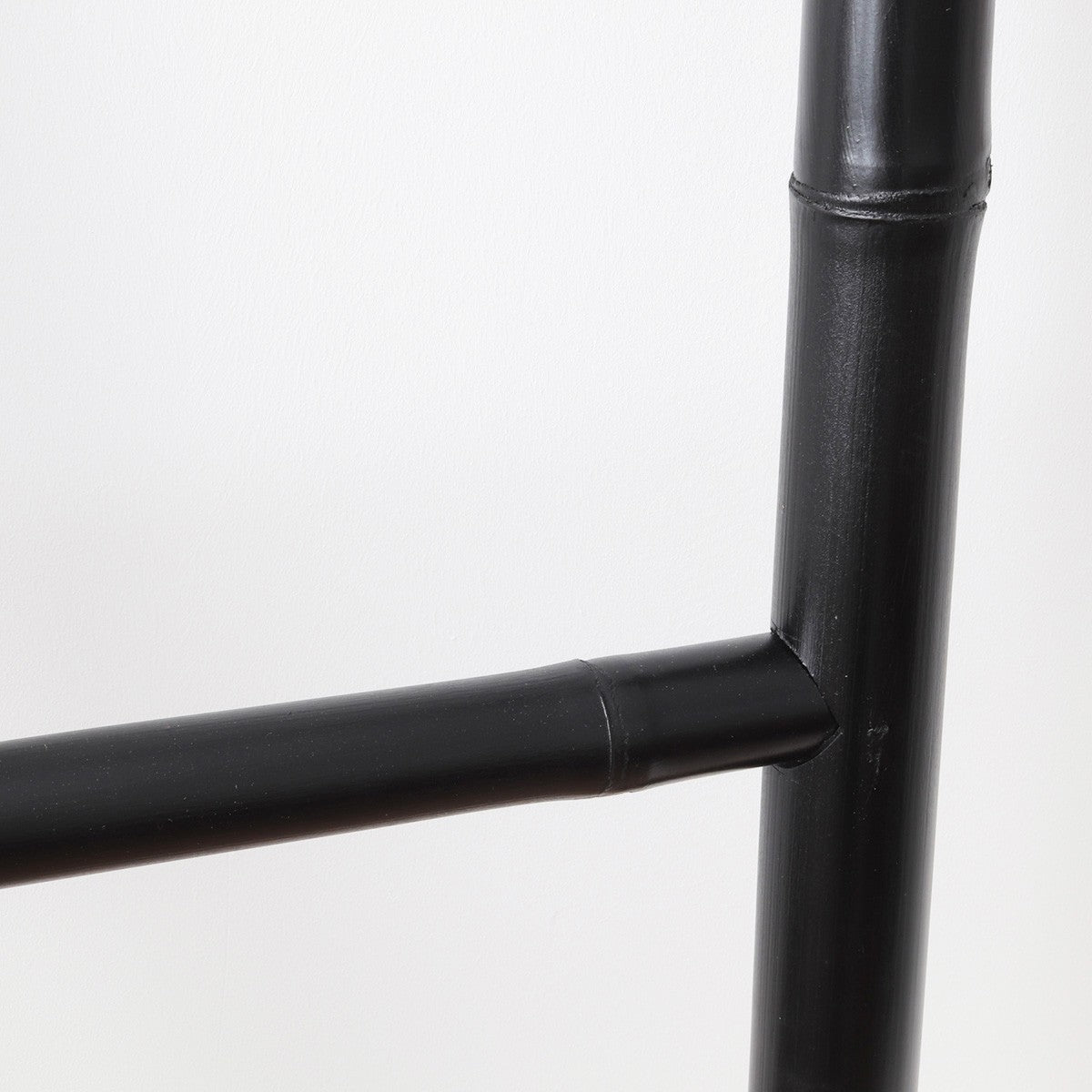 Scala portasalviette bambù nero