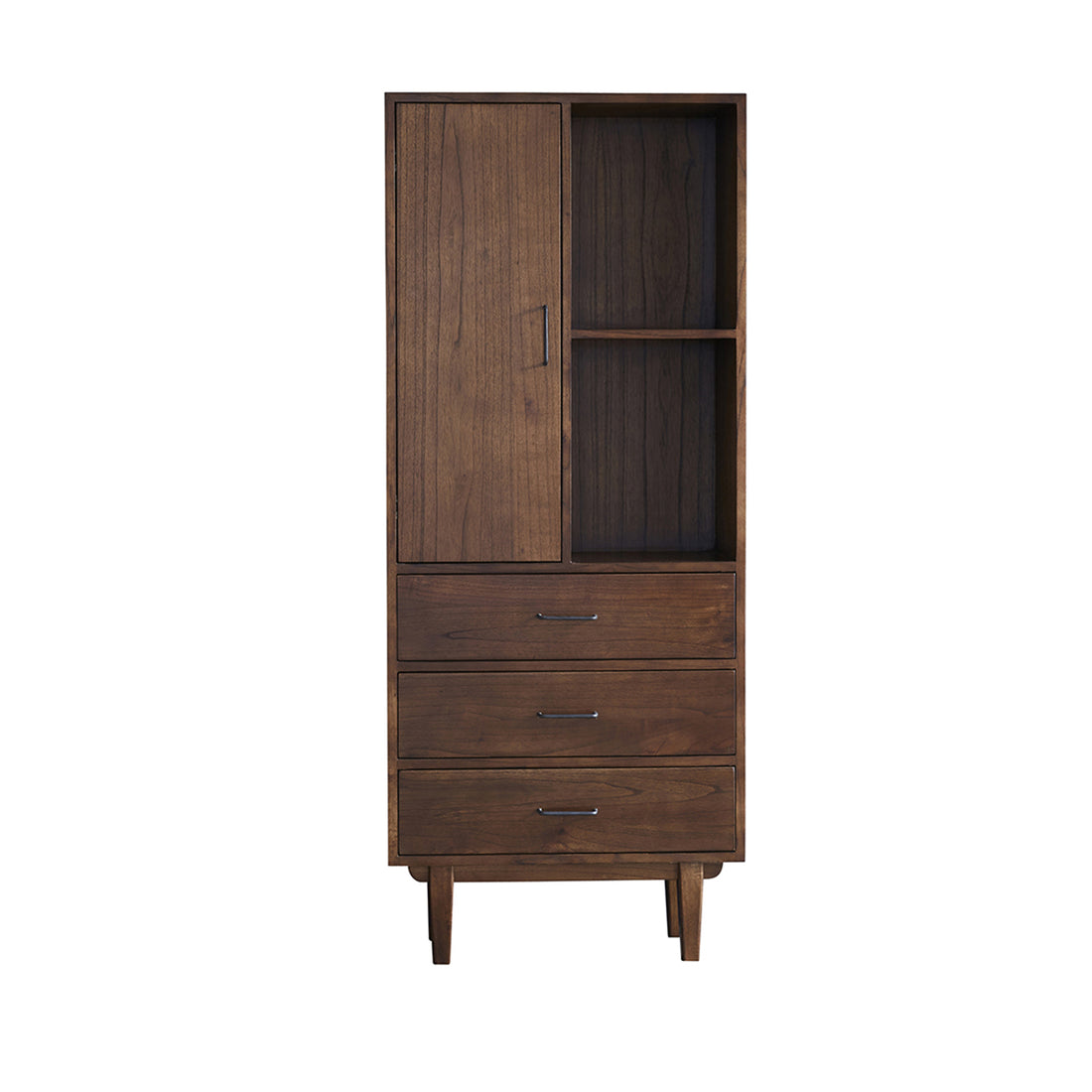 VINTAGE - Colonna da bagno doppia in mindi massello 170 cm
