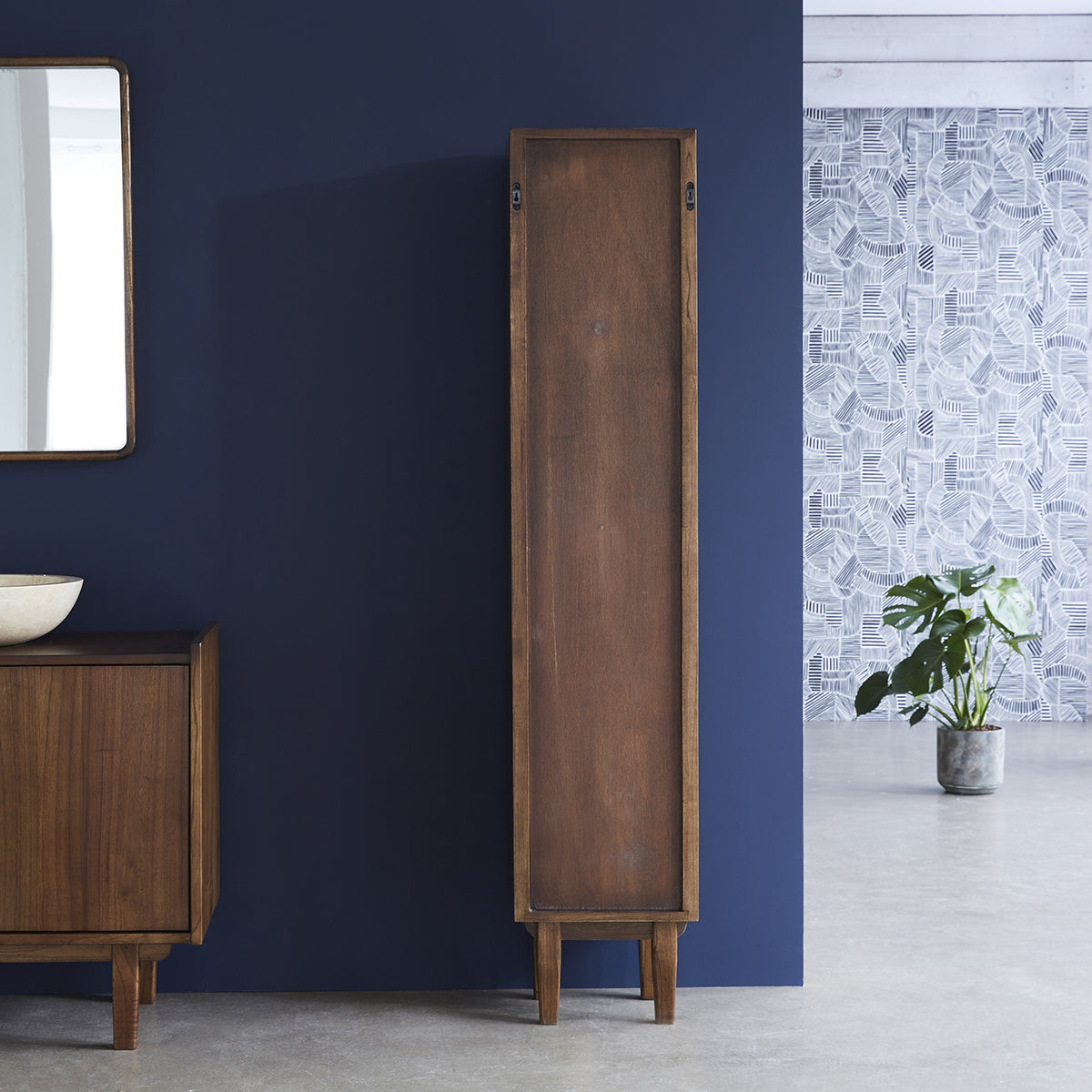VINTAGE - Colonne de salle de bain en mini massif 170 cm