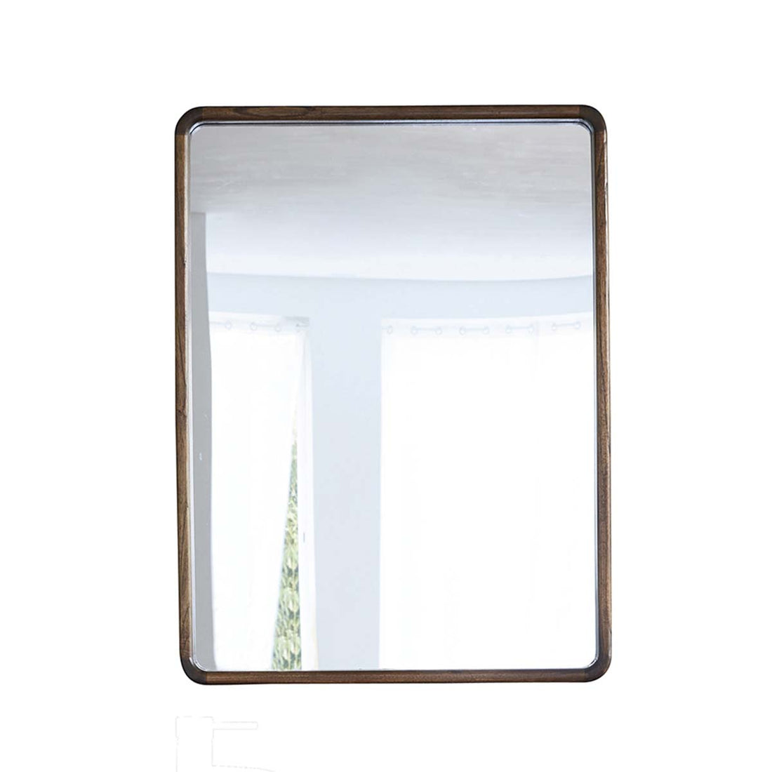 VINTAGE - Specchio rettangolare in mindi massello 80x60 cm