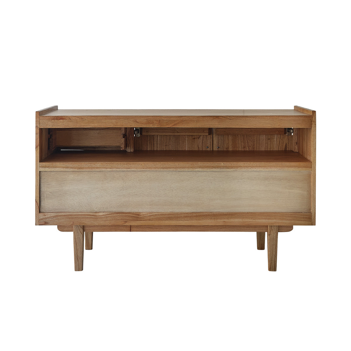 FIFTIES - Mobile per lavabo in mindi massello 135 cm