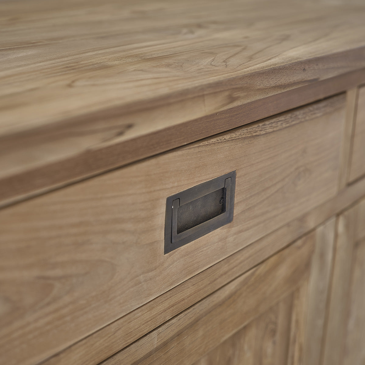 BOSTON - Credenza in teak massello 120 cm