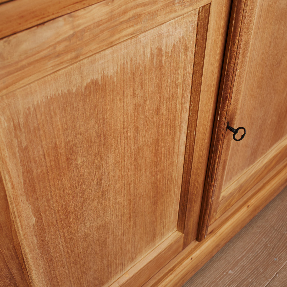 BOSTON - Vetrinetta in teak massello 150 cm