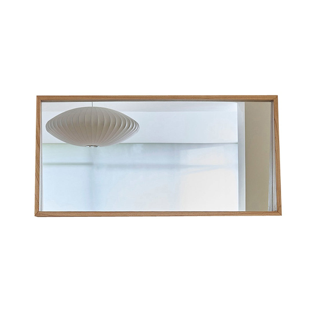 FIFTIES - Specchio in mindi massello 135x67 cm