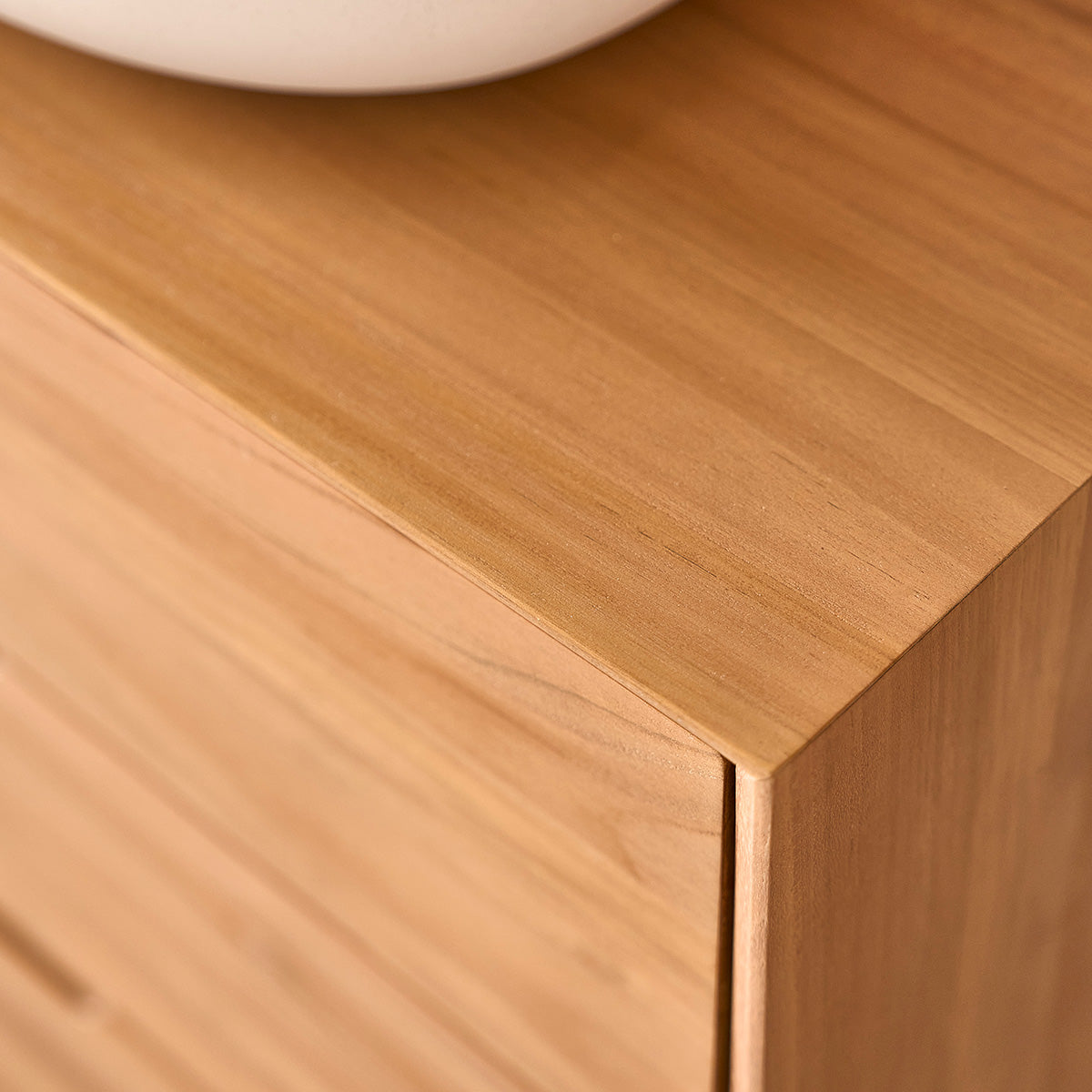 GUSTAVE - Mobile da bagno in teak massello da 80 cm