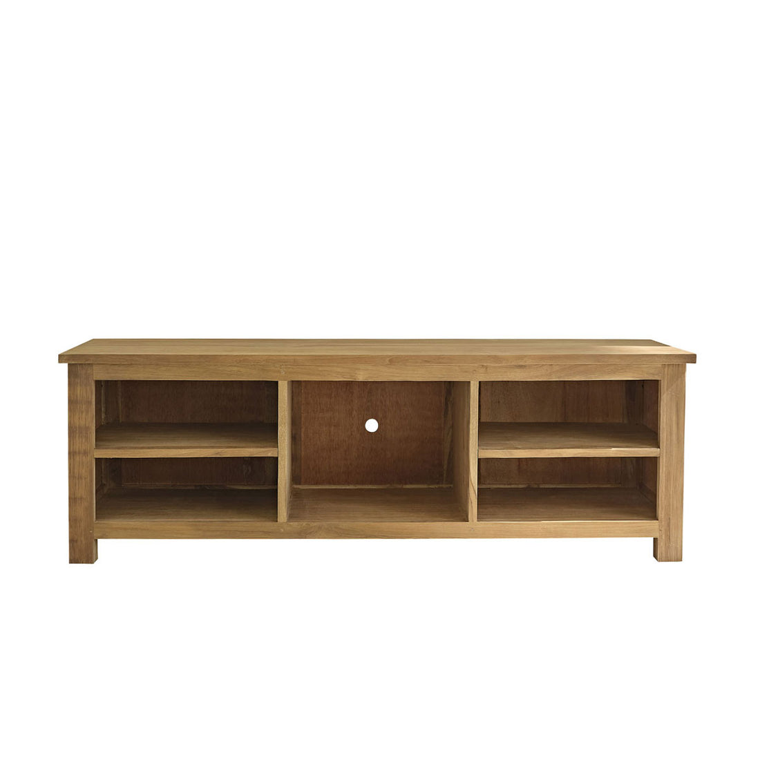 BOSTON - Mobile TV in teak massello 150 cm